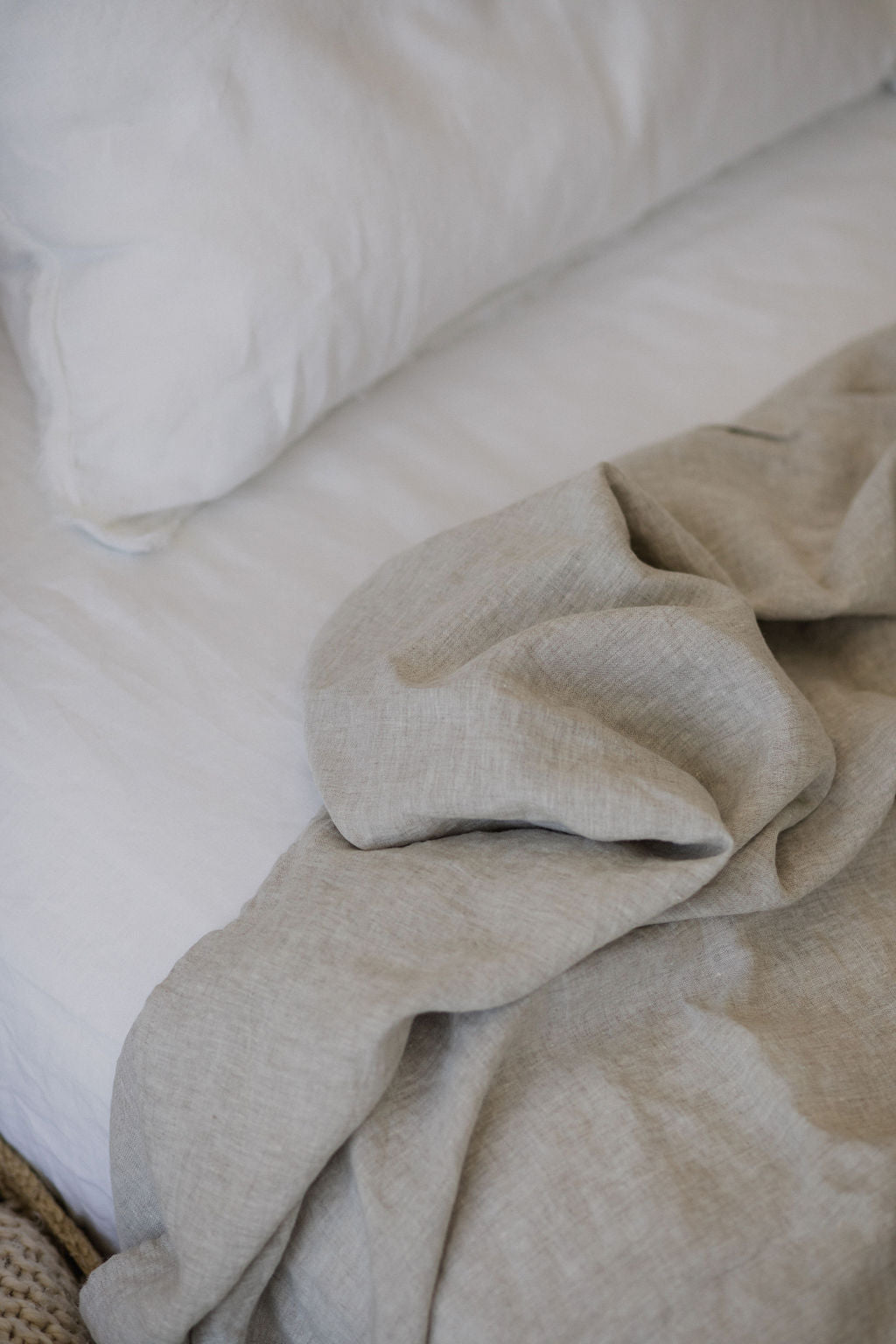 “Sable” Linen Flat Sheet