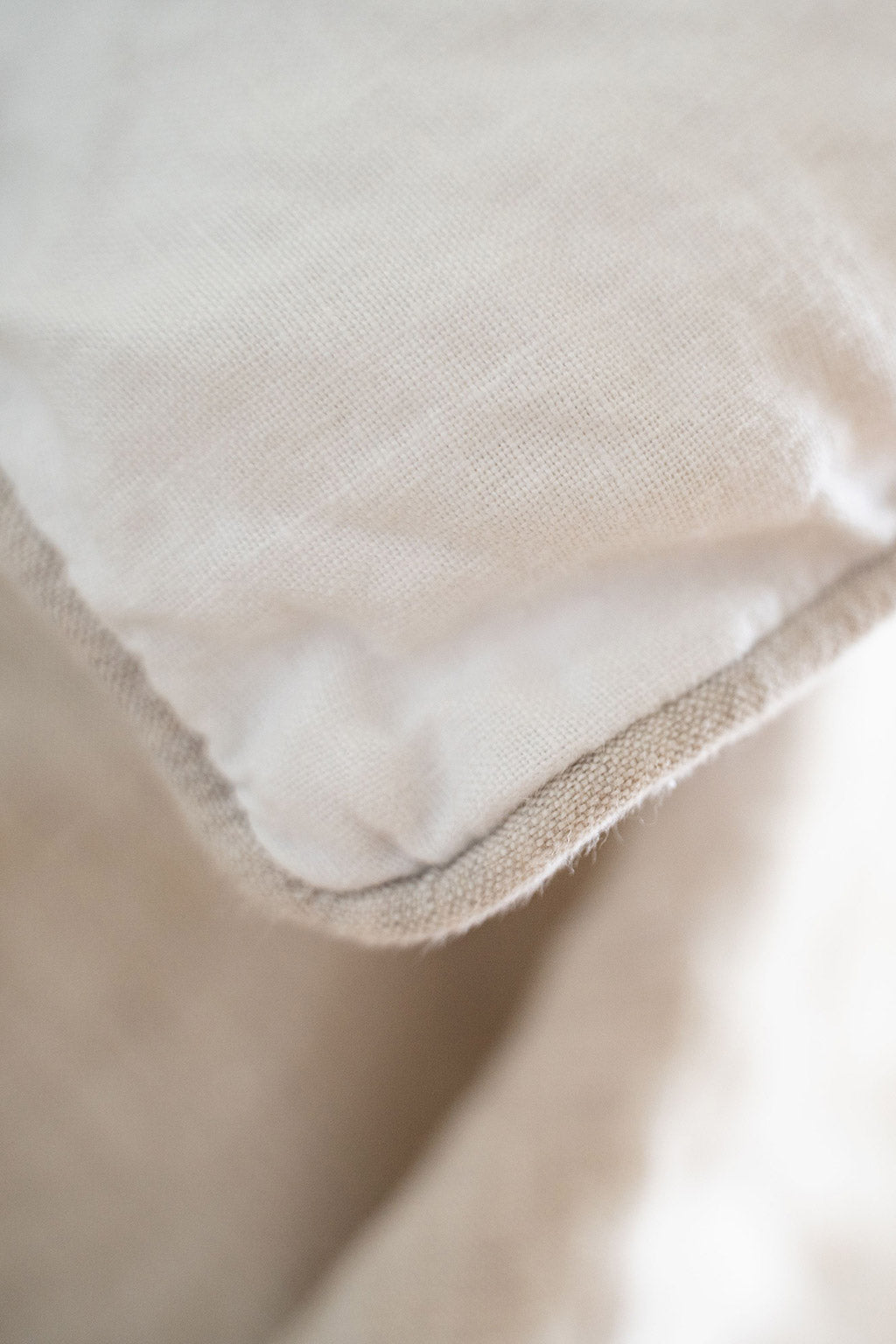 "Pipi" Piped Linen Duvet Cover