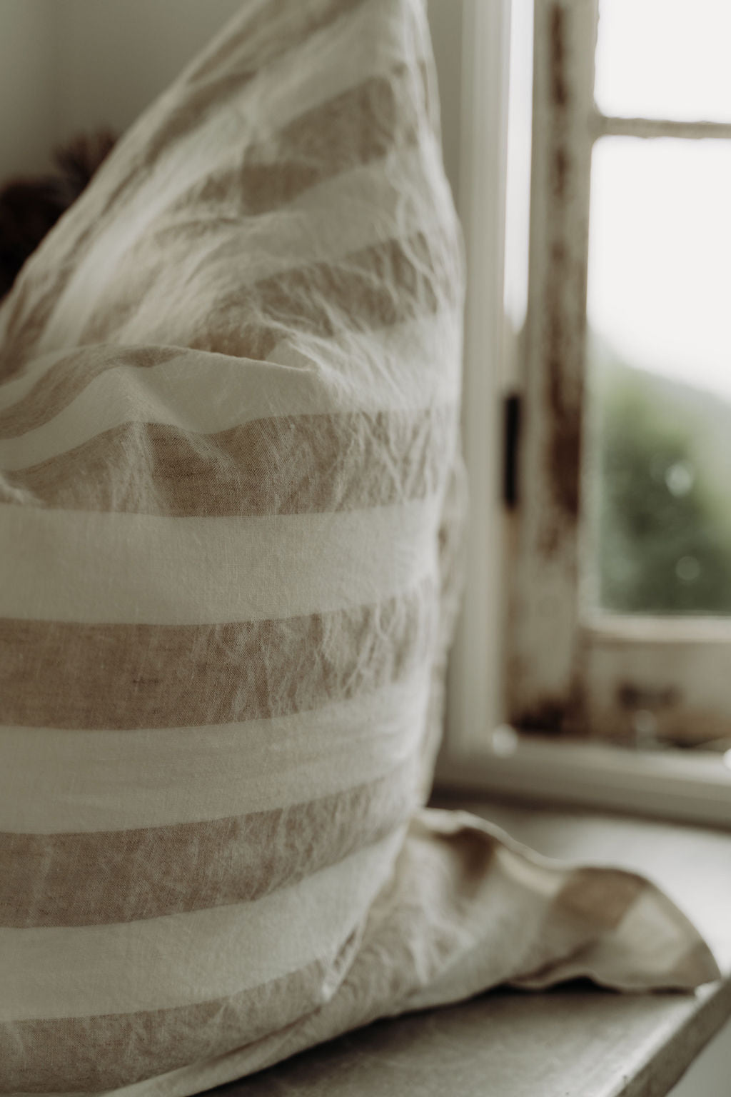 “Noemi” Linen European Pillowcases