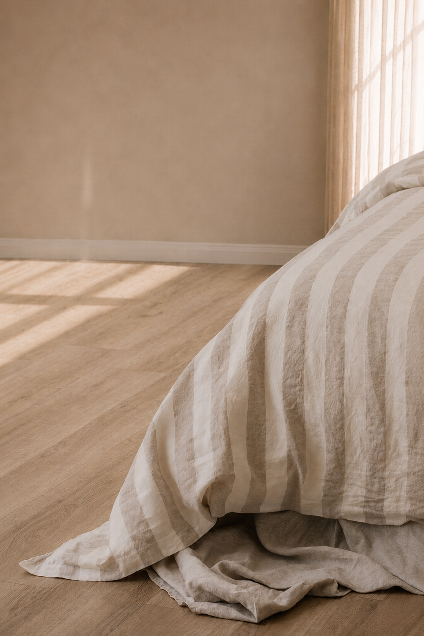 “Noemi” Linen Duvet Cover