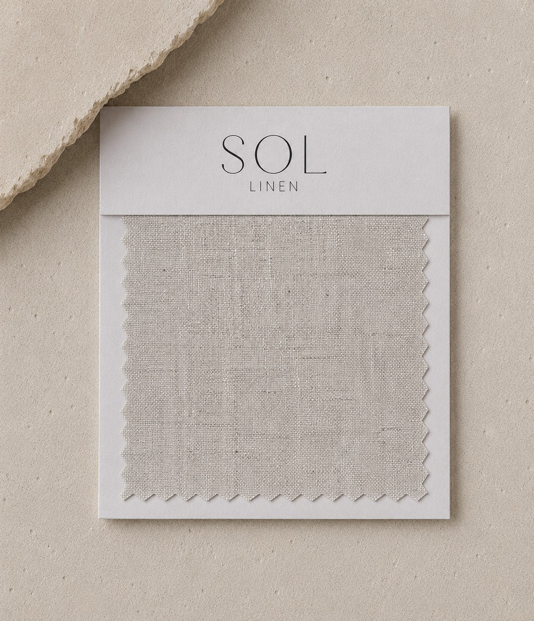 Sable / Rowie / Natural Fabric Swatch