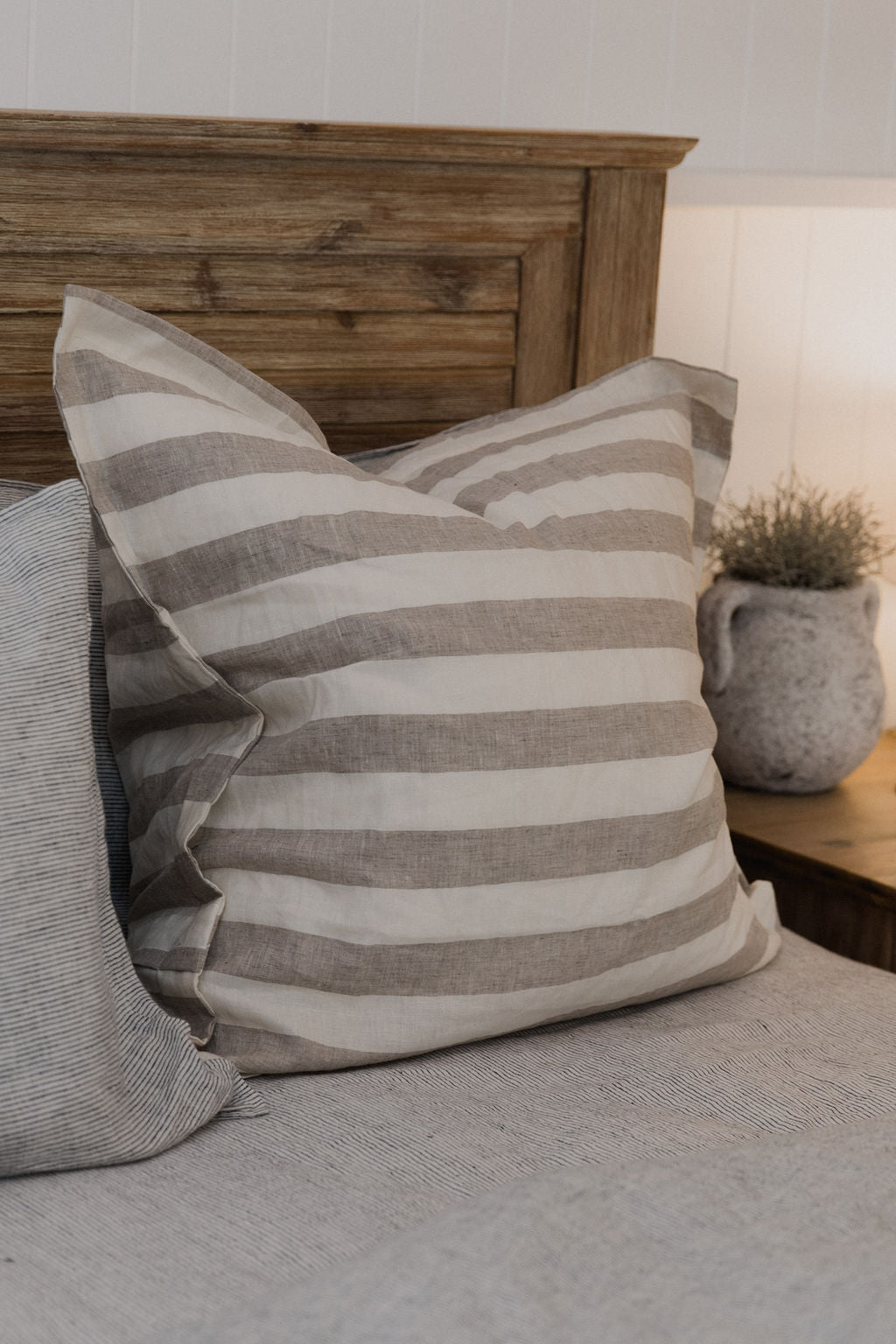 “Noemi” Linen European Pillowcases