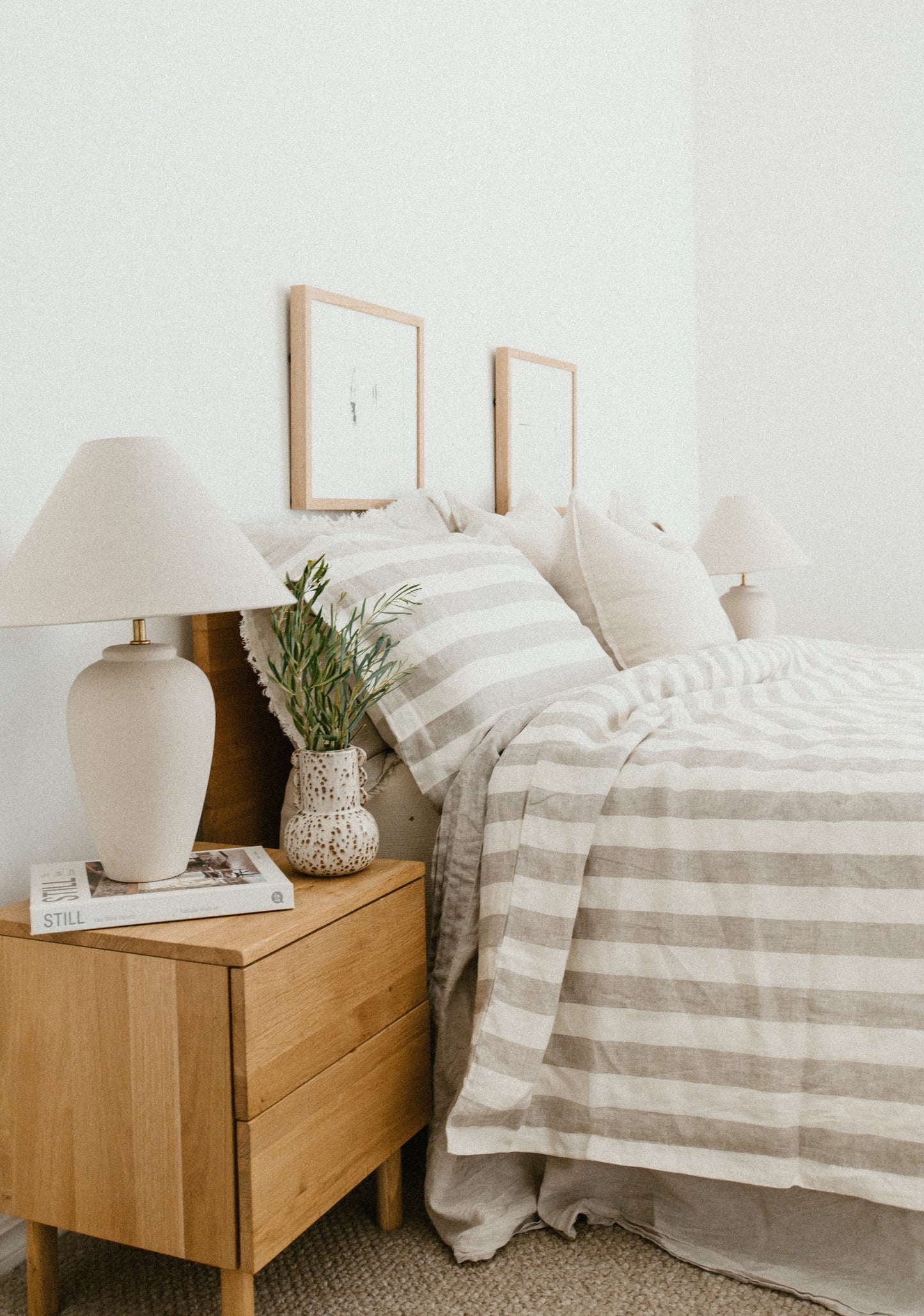 “Noemi” Linen Duvet Cover